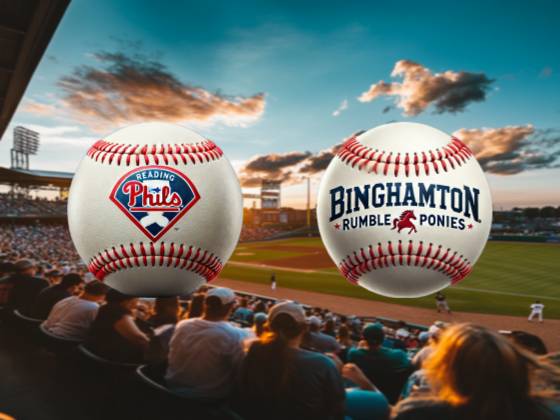 Binghamton Rumble Ponies vs. Reading Fightin Phils
